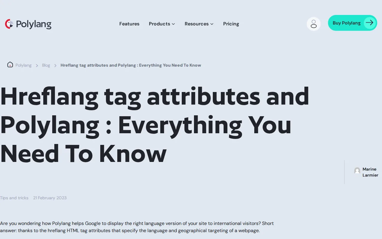 Polylang: visual reference for 8. Polylang — Simple WordPress multilingual hreflang handling