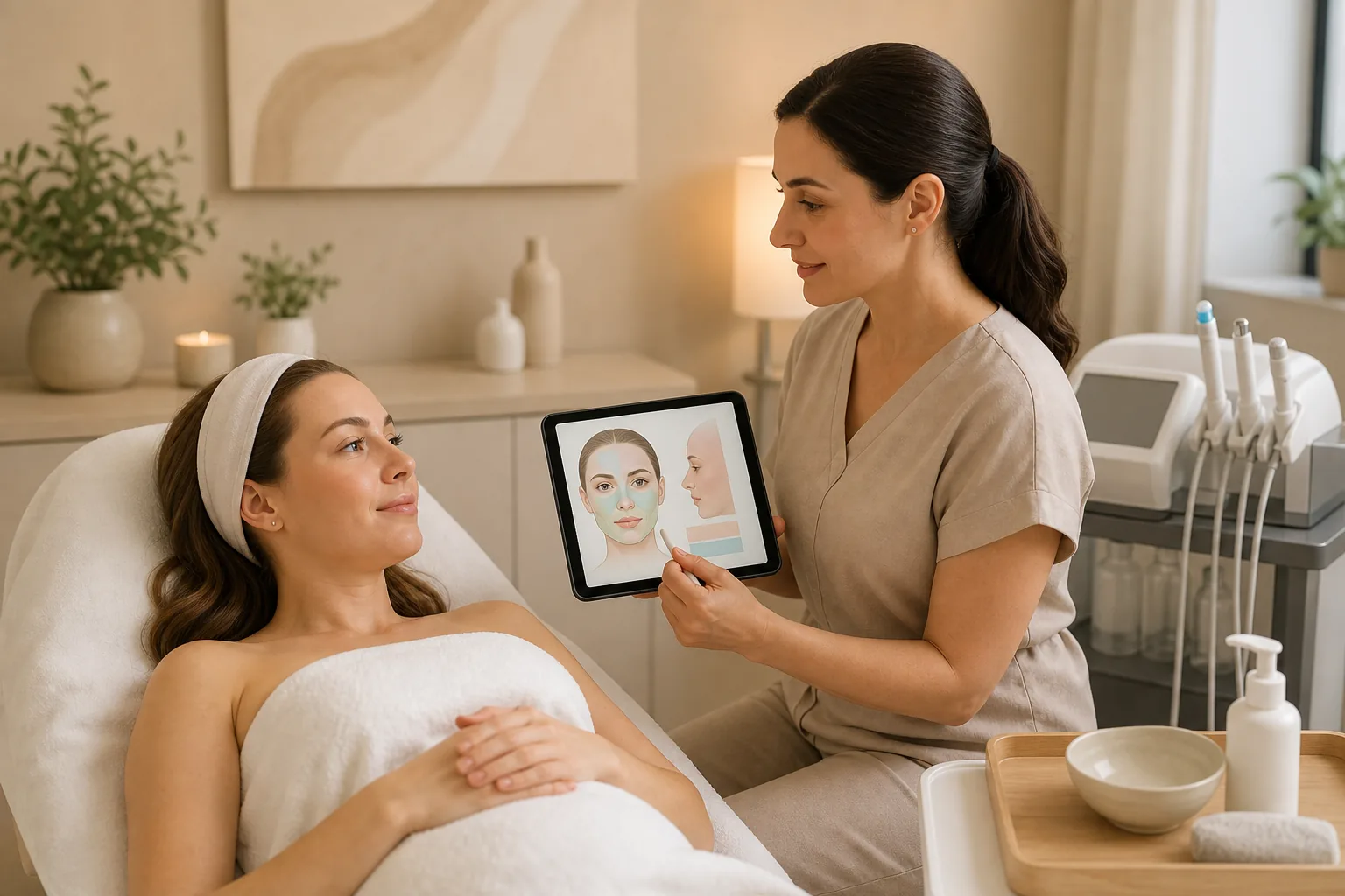 Illustration for Garcia Facial Plastic Surgery: Customization with pregnancy screening