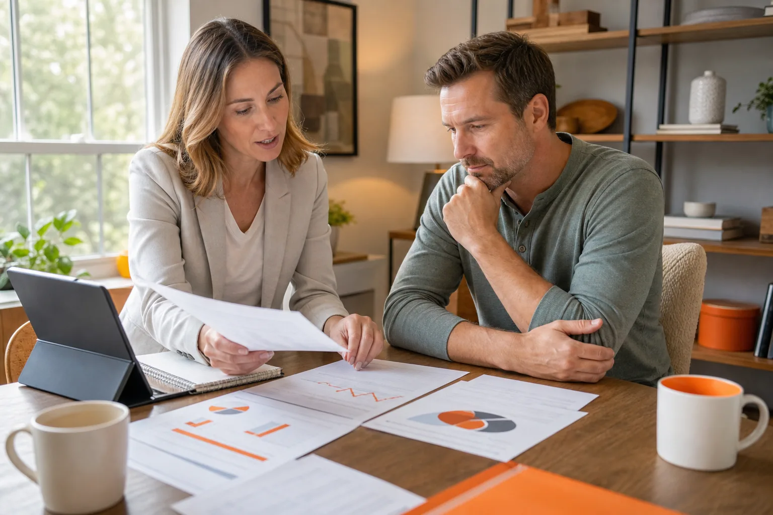 self-employed worker coordinating IUL retirement and disability coverage