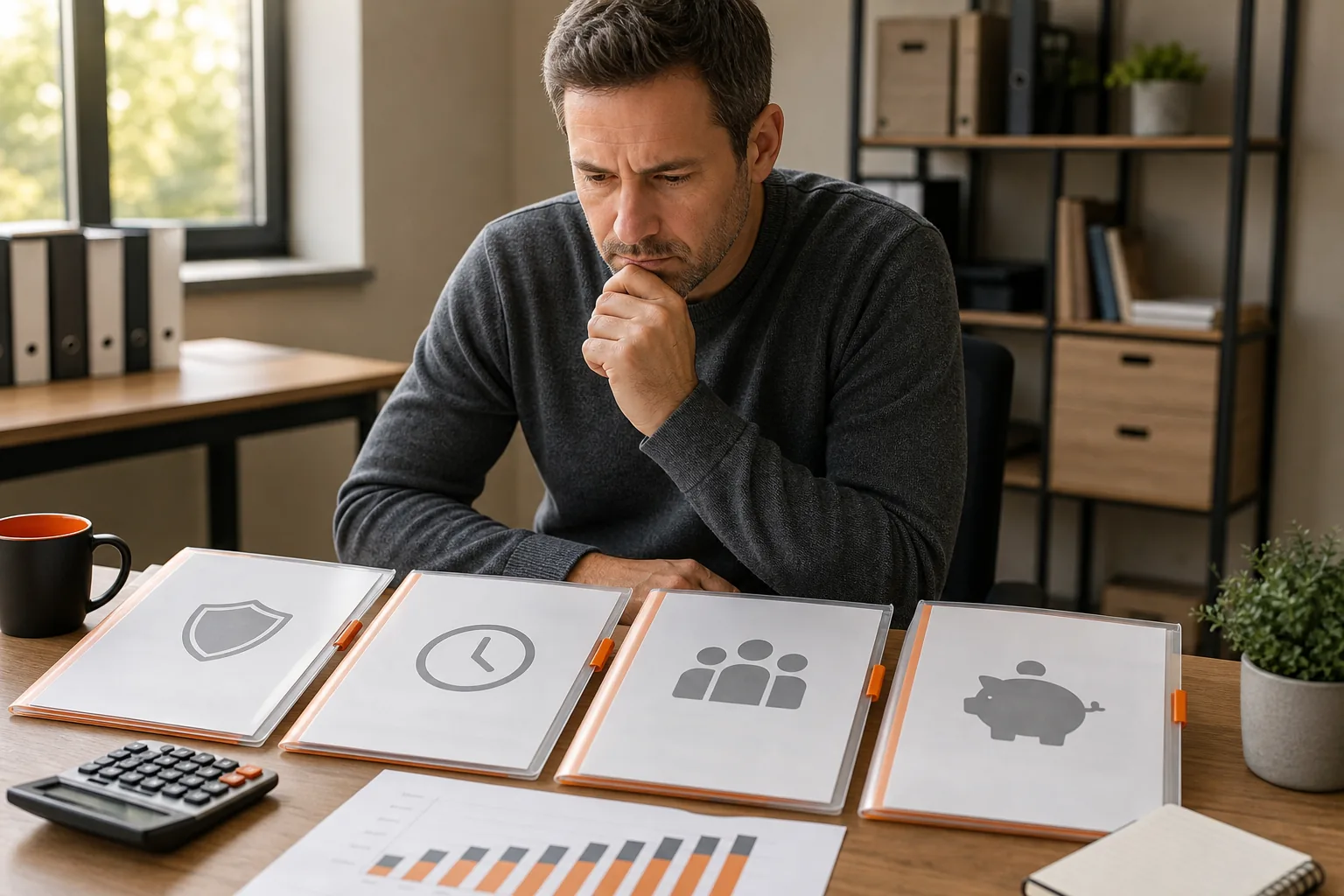 comparing IUL term life whole life and retirement plans for a business owner