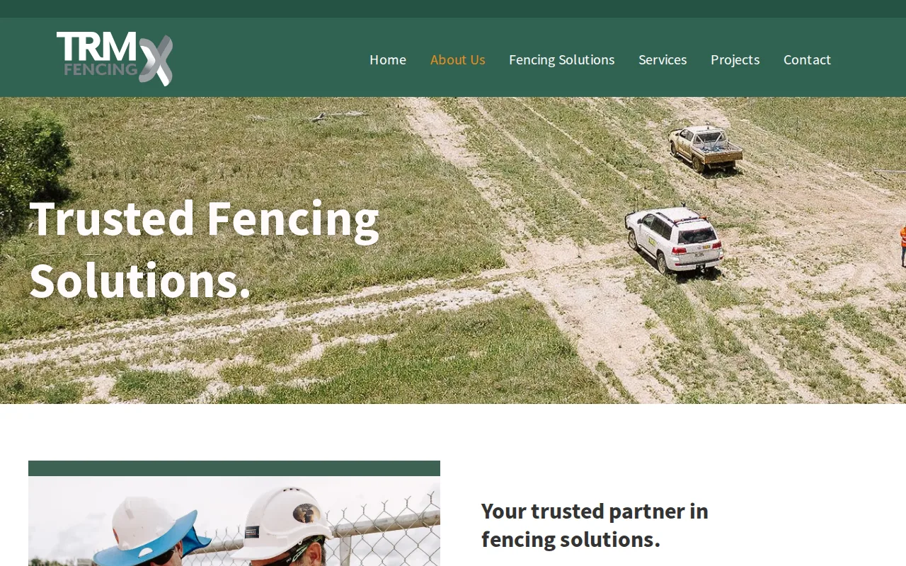 TRM Fencing: visual reference for 6. TRM Fencing, ISO-Certified Contractor for Regional and Large-Scale NSW Projects