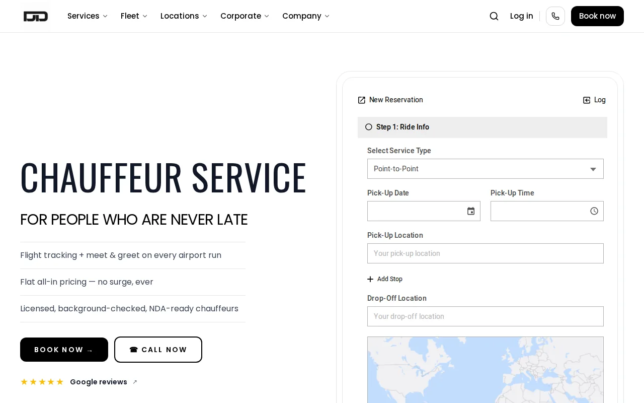 Screenshot of the Detailed Drivers website