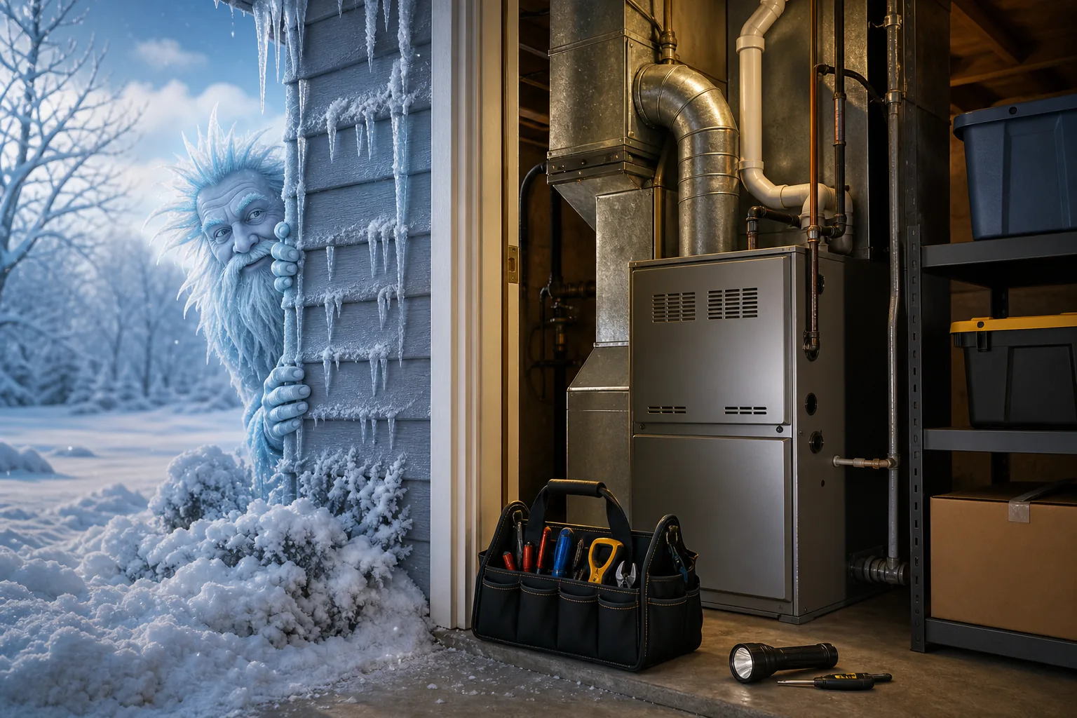 Illustration for Jack Frost Heating & Air Conditioning