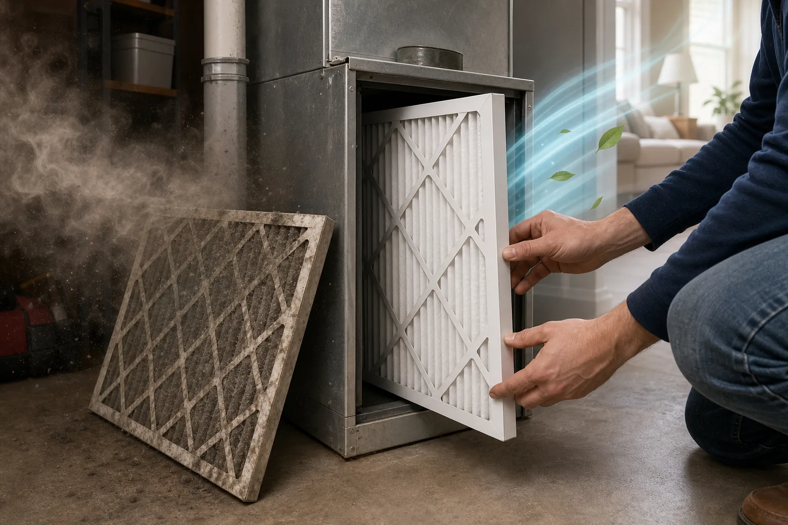 Illustration for Replace Furnace Filter