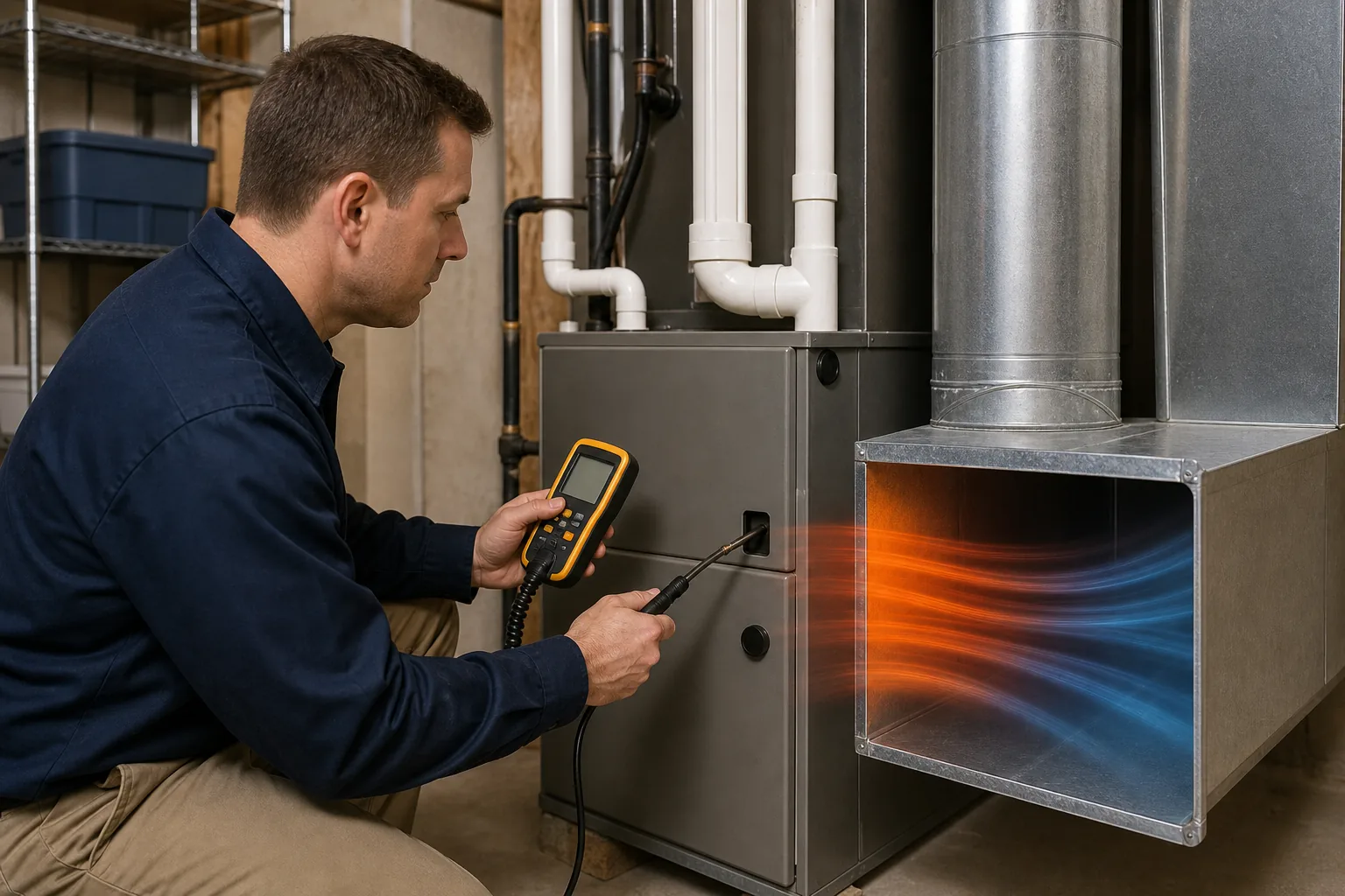 Illustration for Professional Airflow and Temperature Rise Check