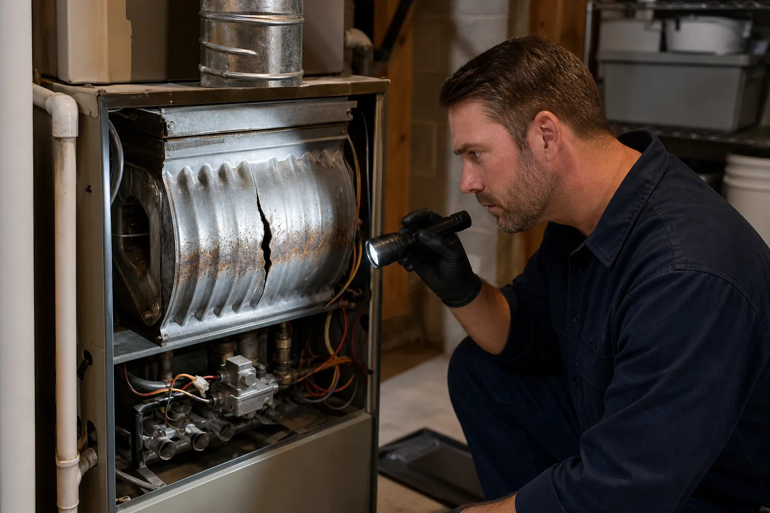 Illustration for Heat Exchanger Inspection