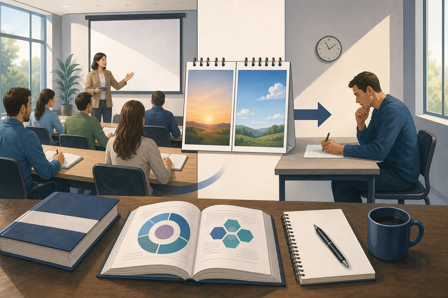 Illustration for ITIL 4 Foundations class