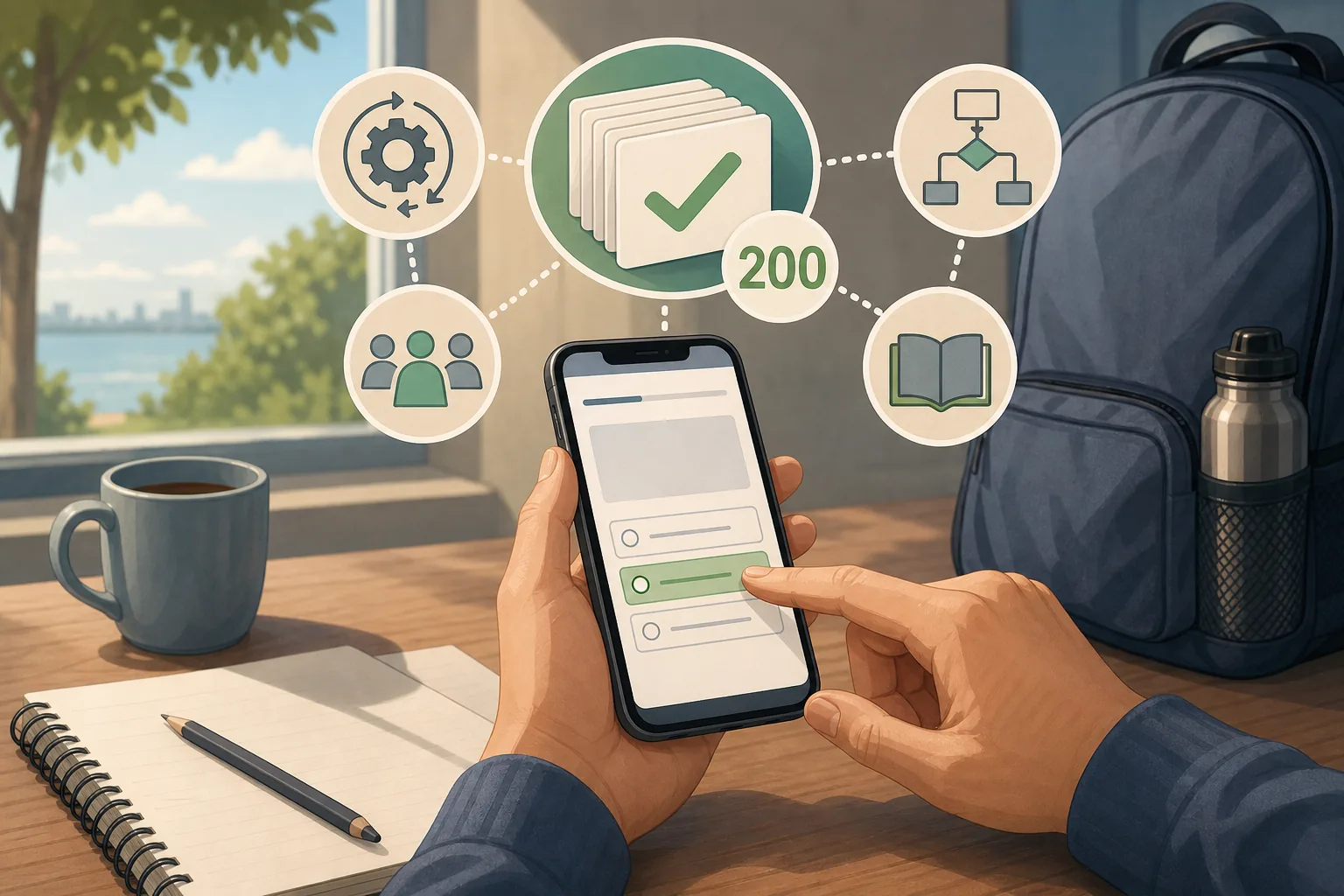 Illustration for ITIL V4 app