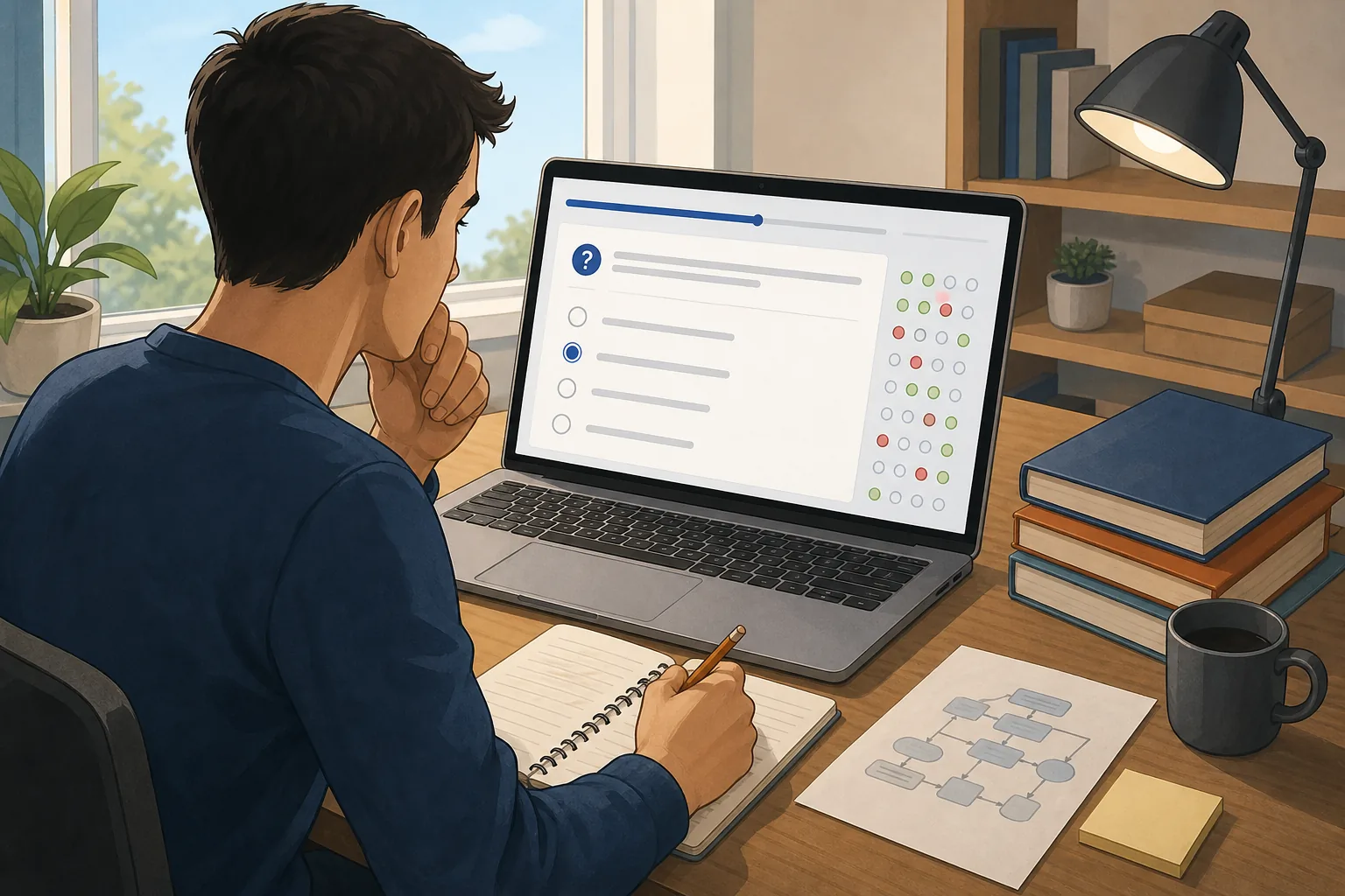 Illustration for Jason Dion's ITIL 4 practice questions