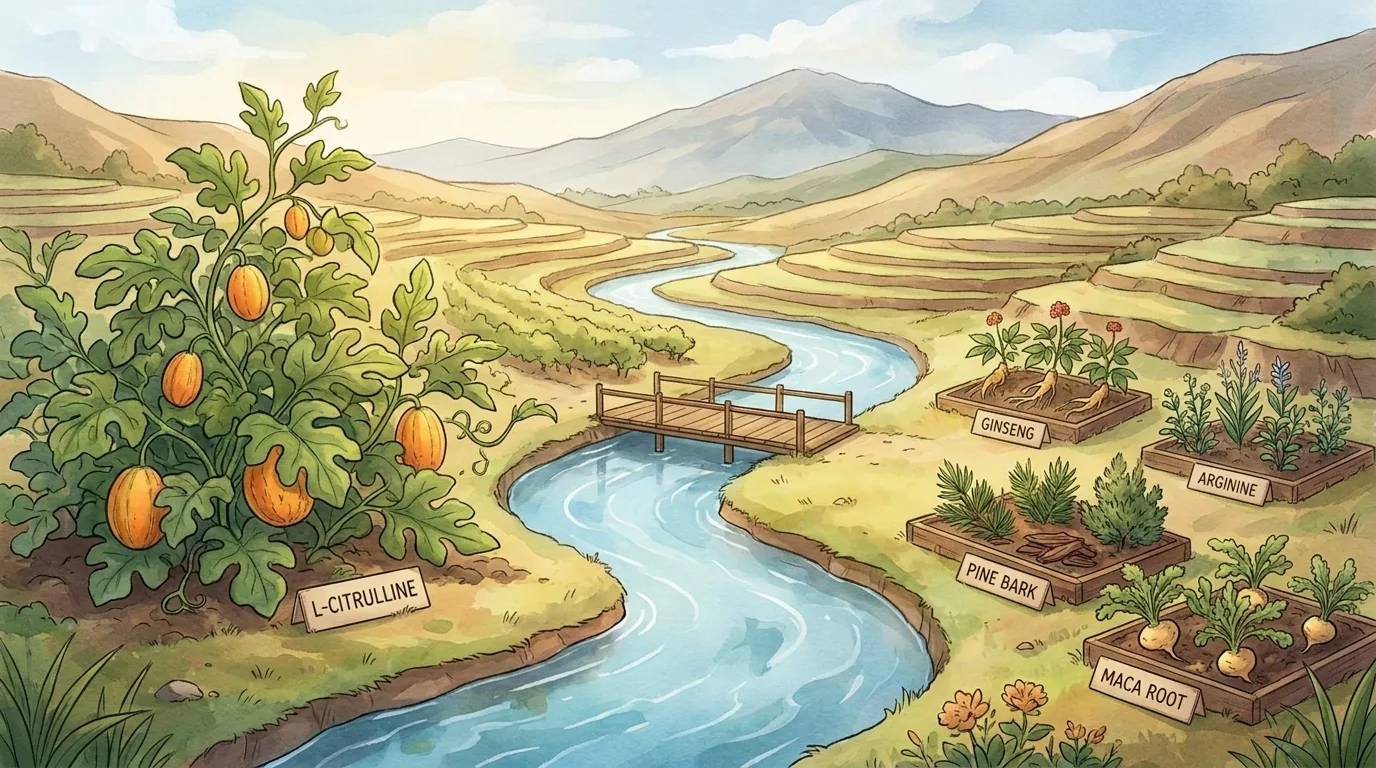 Illustration for L-Citrulline and Listed Key Ingredients