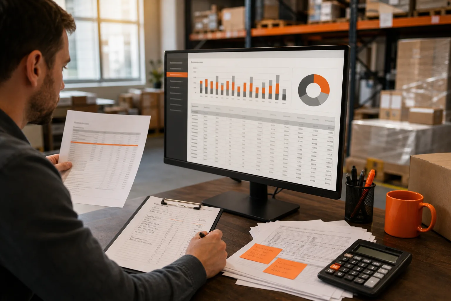 Inventory valuation and margin review after landed cost allocation