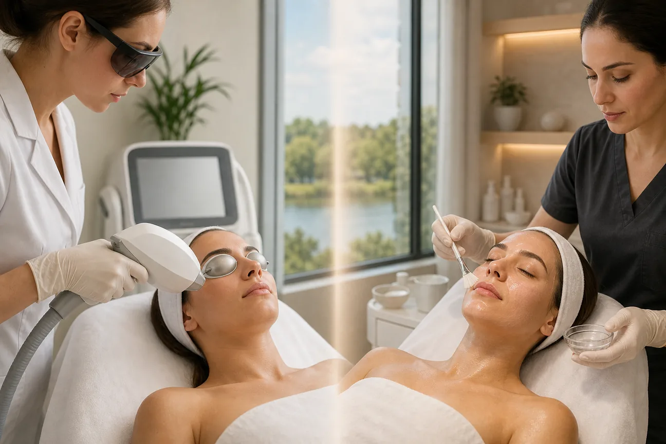 Best Laser vs Chemical Peel in Edmond, OK