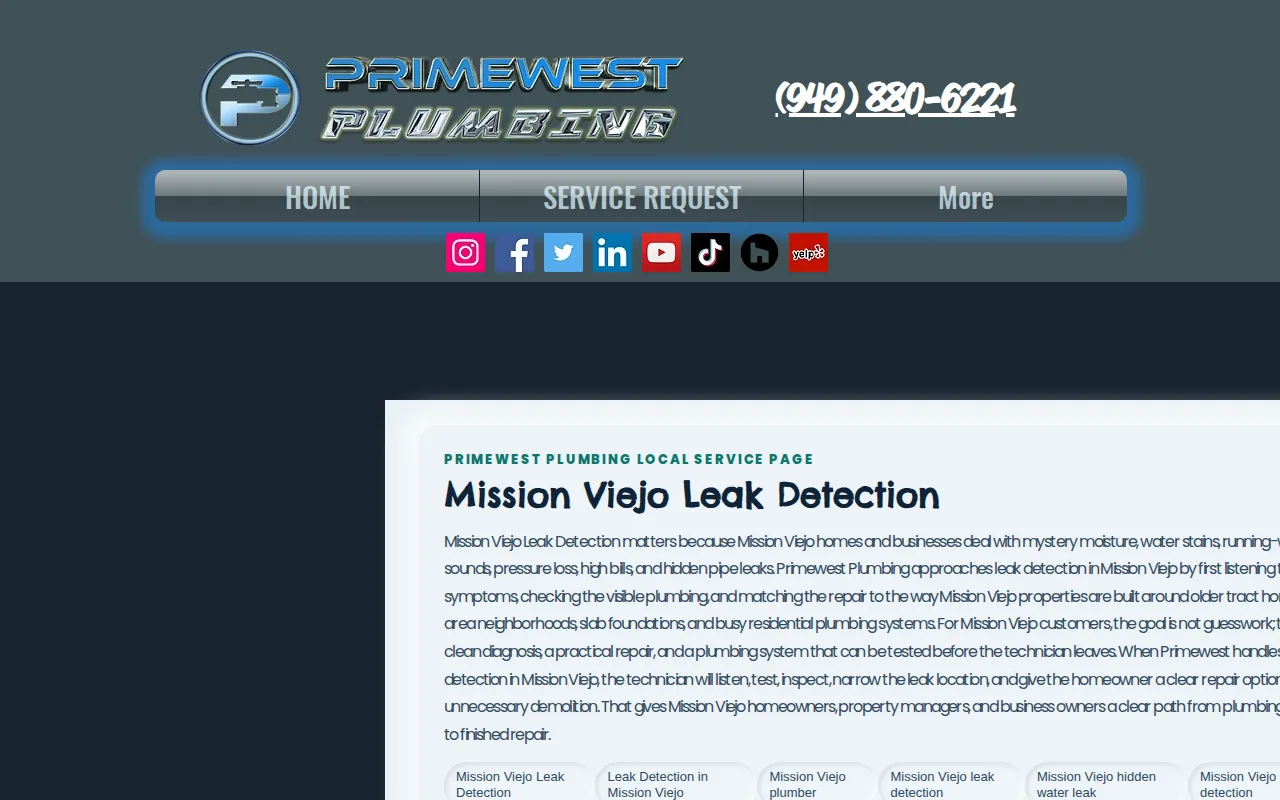 Primewest Plumbing: visual reference for 1. Primewest Plumbing (Our Top Pick)