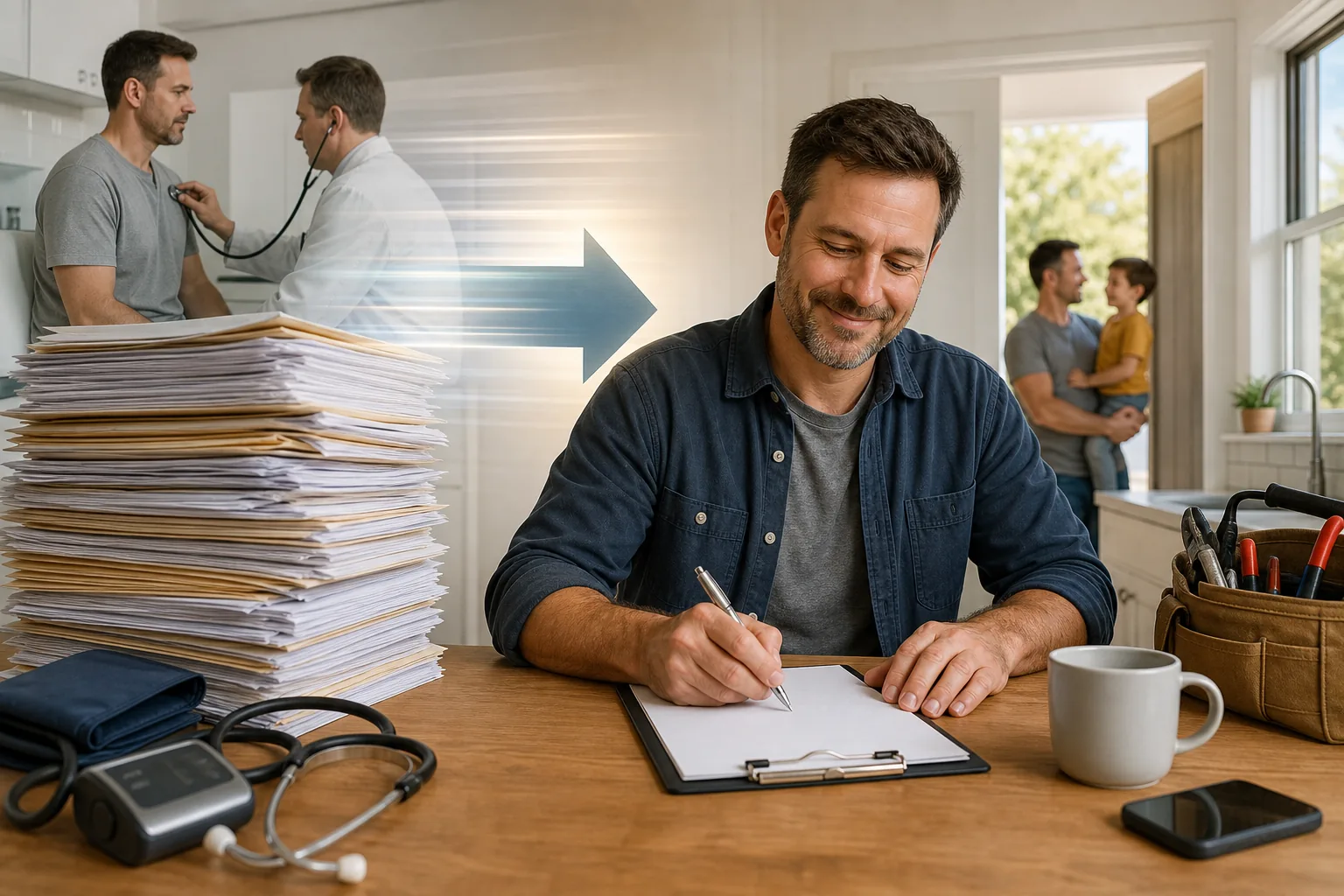 Illustration for Life Insurance With a Shorter Application