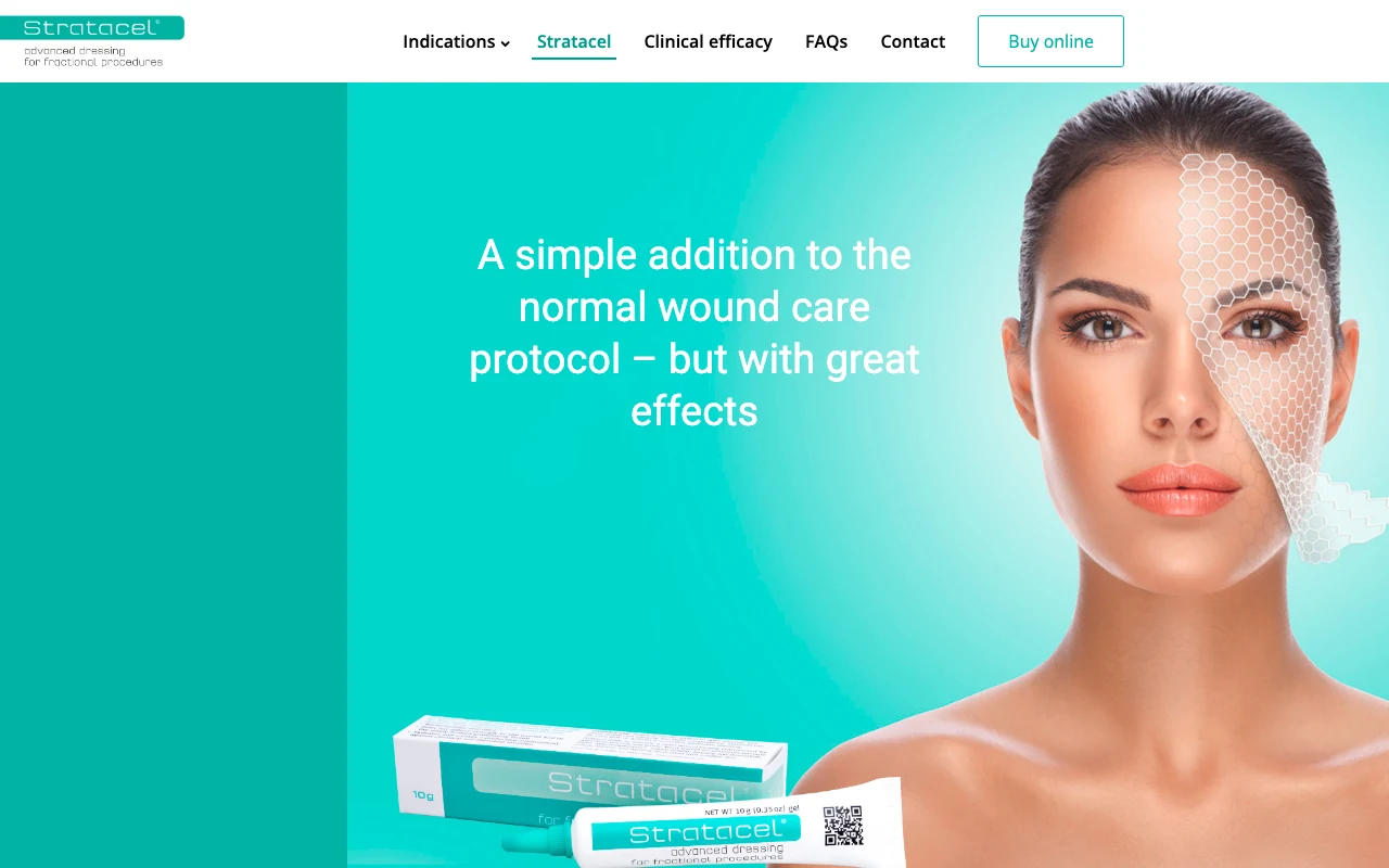 Screenshot of Stratacel