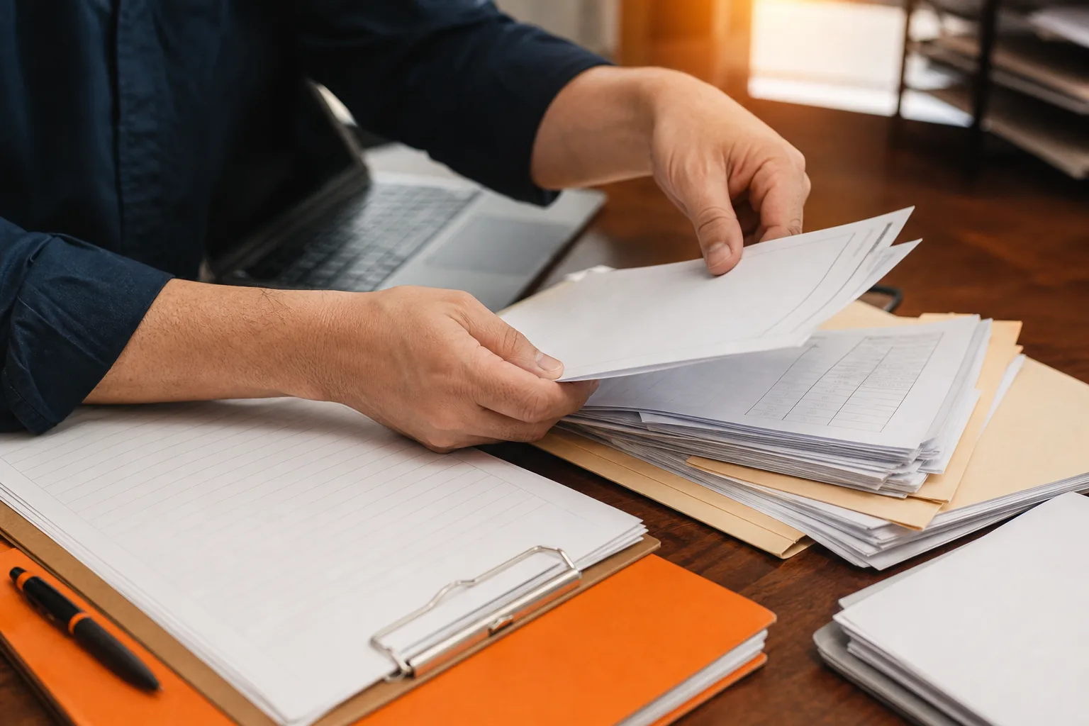 Longshore injury claim documents and evidence