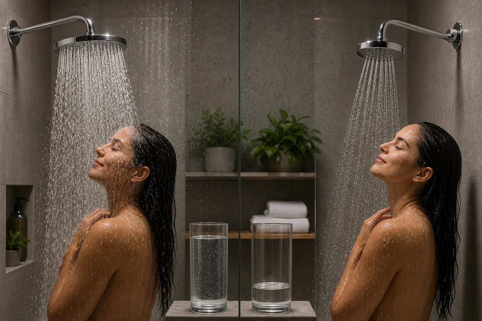 Illustration for Low‑Flow Showerheads