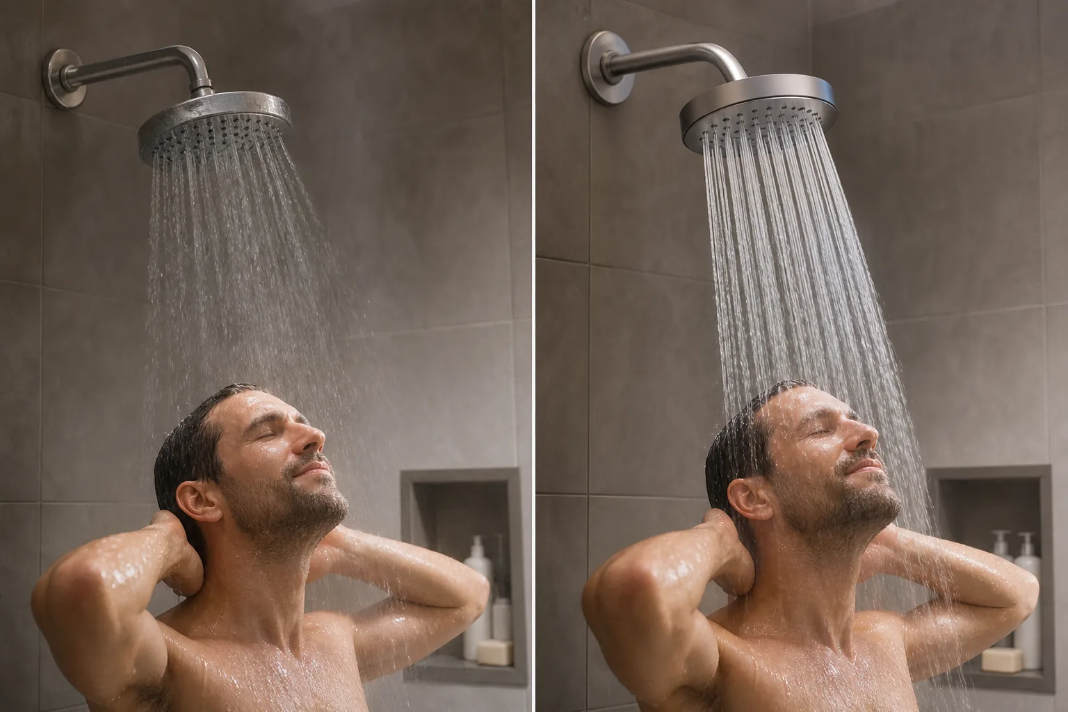 Illustration for Low-Flow Showerheads