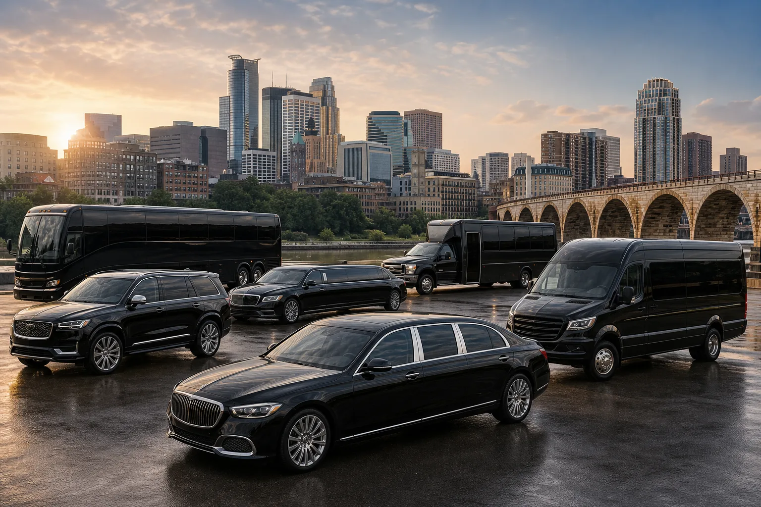 Illustration for City View Limousine