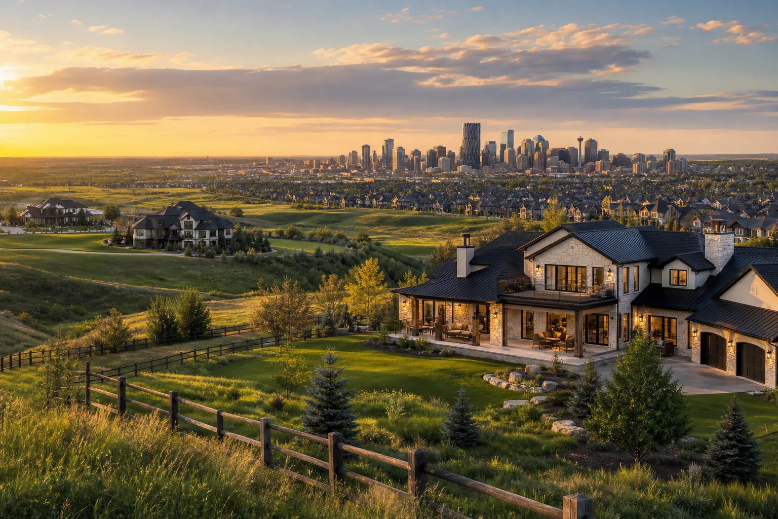 Illustration for Cochrane and Airdrie estates