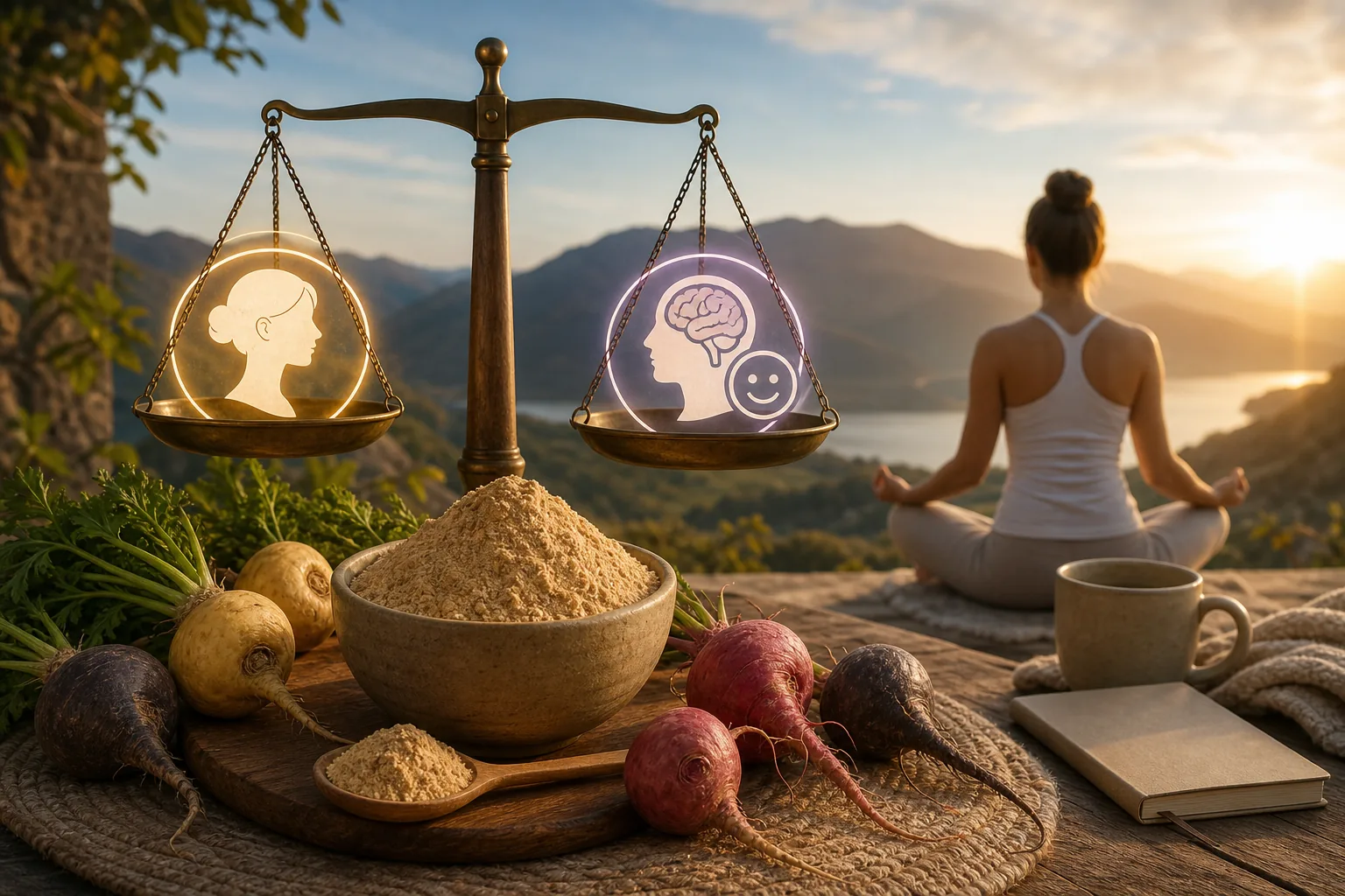 Organic Gelatinized Tri‑Color Maca Root Powder: visual reference for 5. Organic Gelatinized Tri‑Color Maca Root Powder — Best for Hormone and Mood Balance