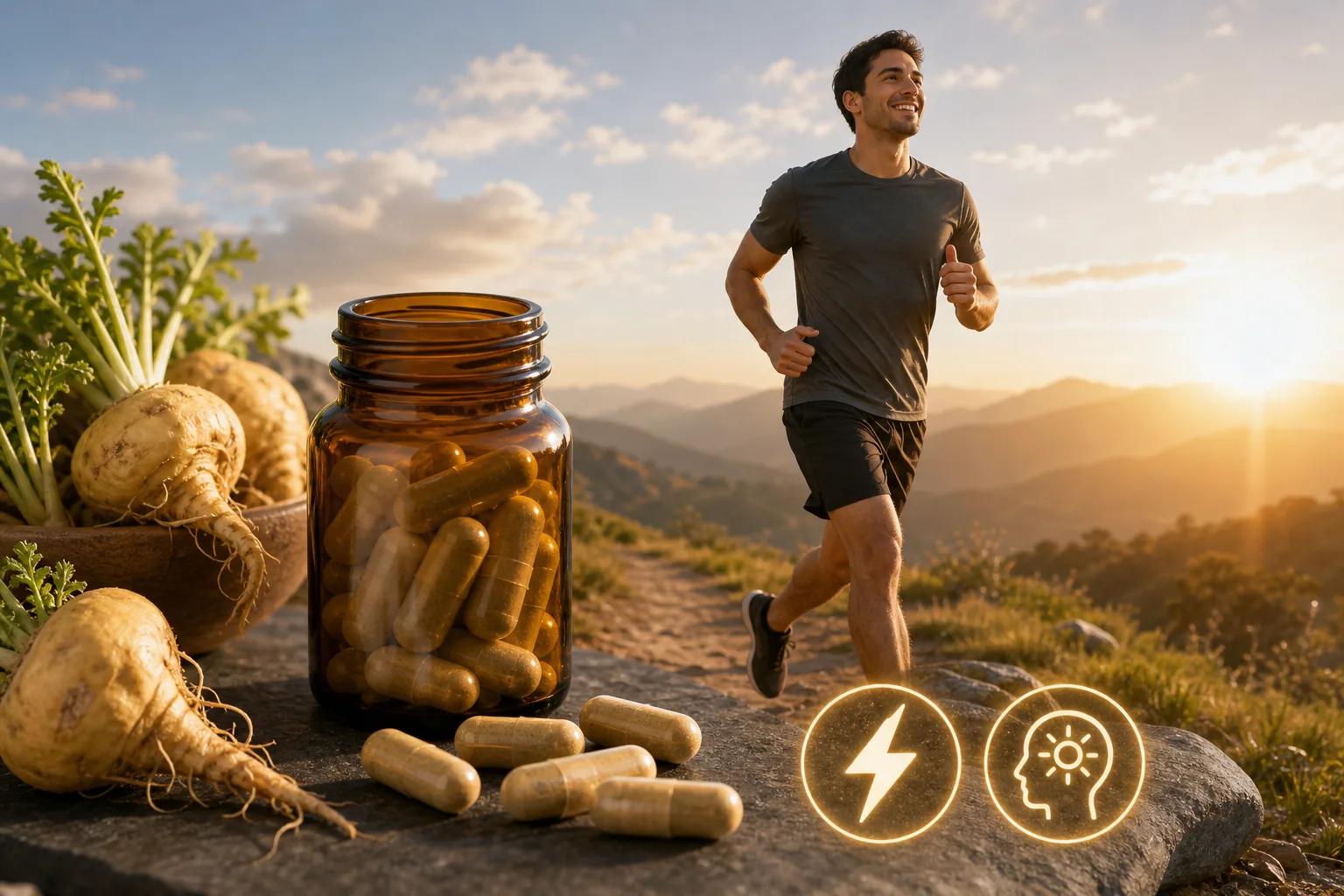 Maca Extract Capsules: visual reference for 6. Maca Extract Capsules — Best for Energy and Mood Support
