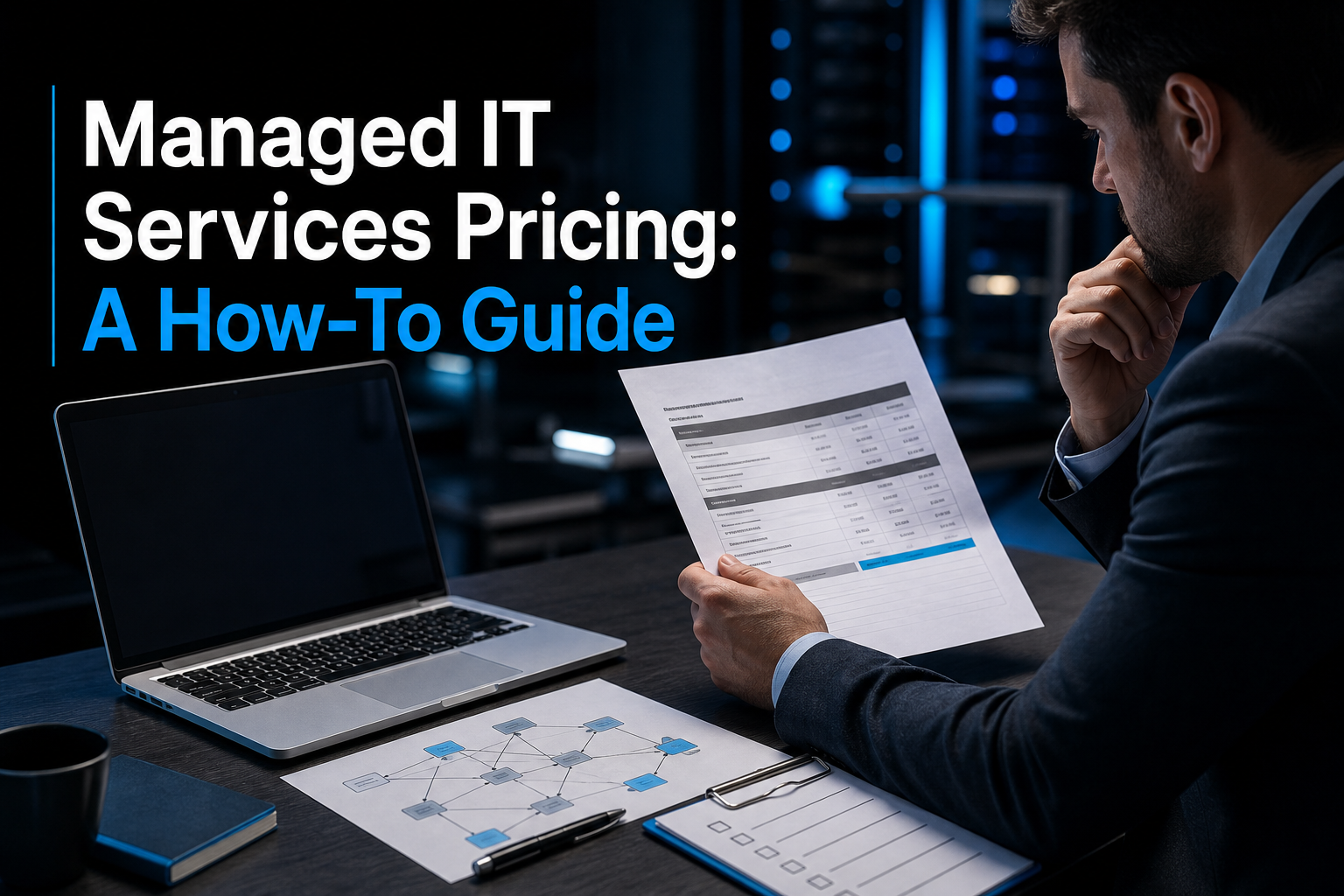 managed IT services pricing models and monthly service quote
