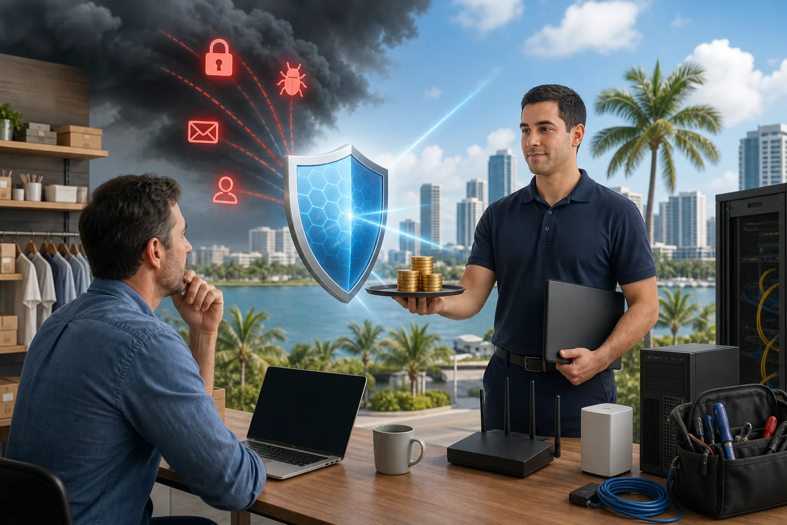 Illustration for I.T. Solutions of South Florida