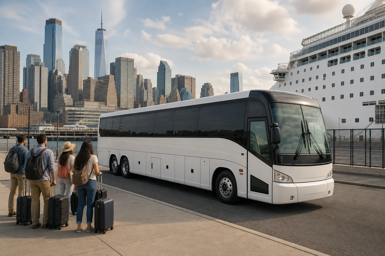Illustration for New York Bus Company