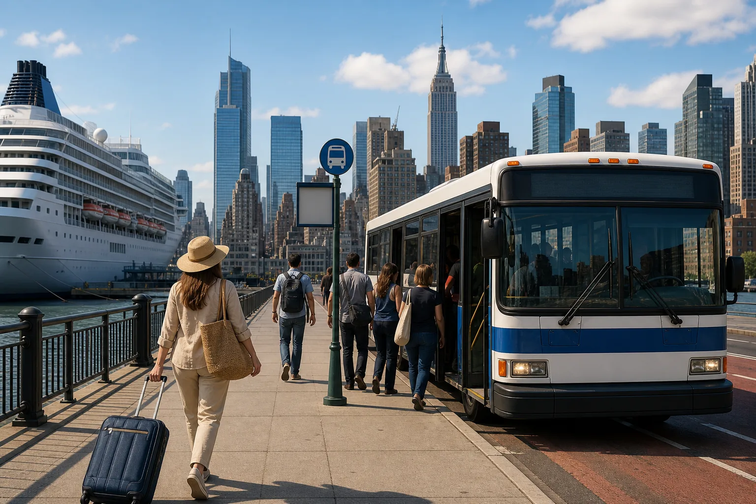 Illustration for MTA Bus M50