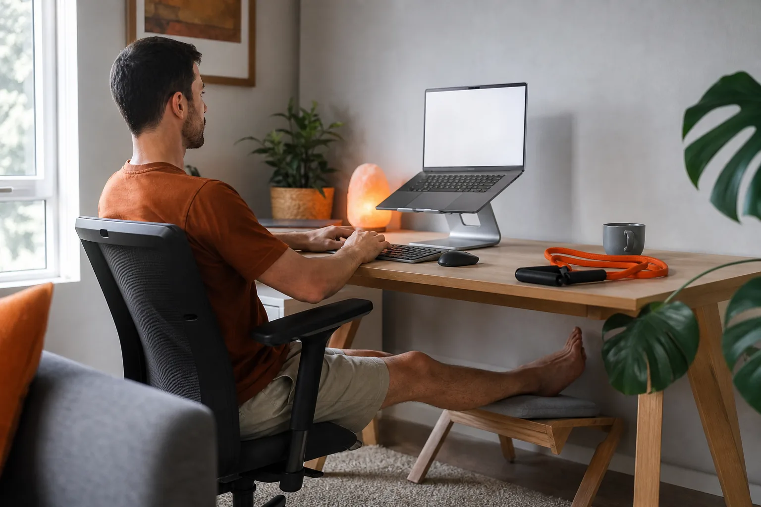 Better desk posture and simple neck care for people seeking a Maribyrnong chiropractor.