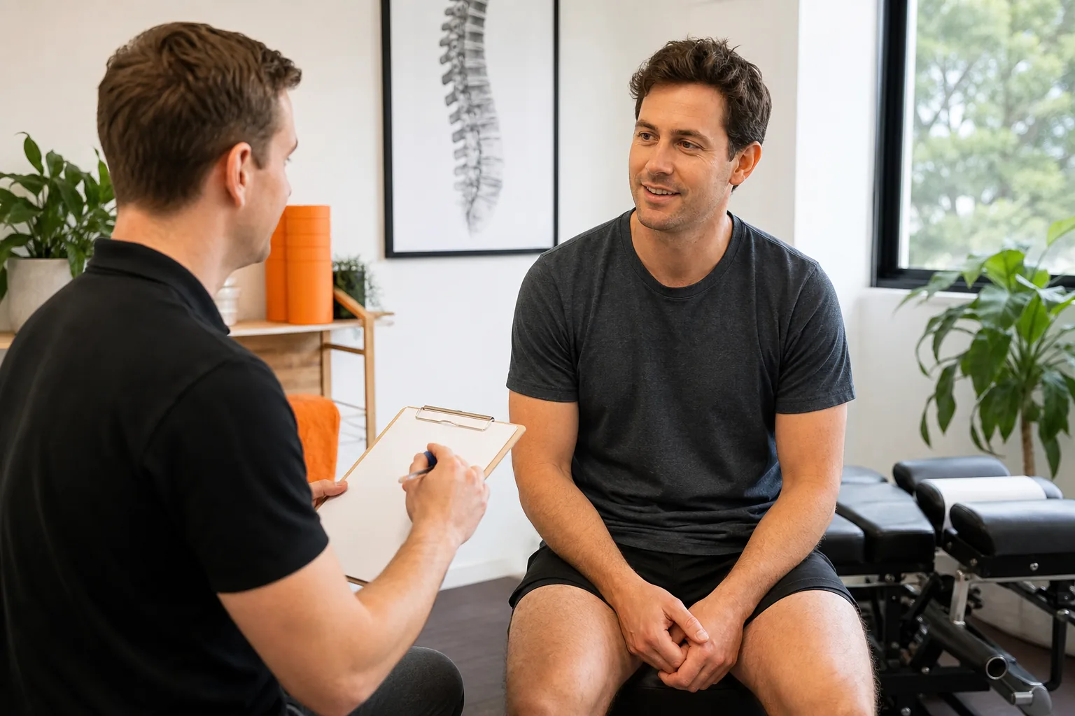 First chiropractic appointment near Maribyrnong at an Ascot Vale clinic