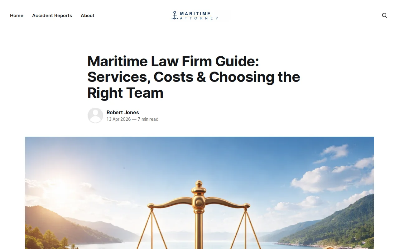 Flat‑Fee Maritime Law Firms: visual reference for 4. Flat‑Fee Maritime Law Firms — Predictable Pricing for Defined Work