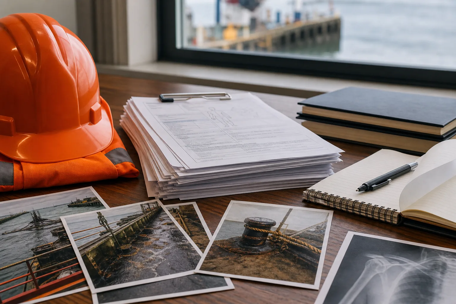documenting evidence for a maritime injury claim