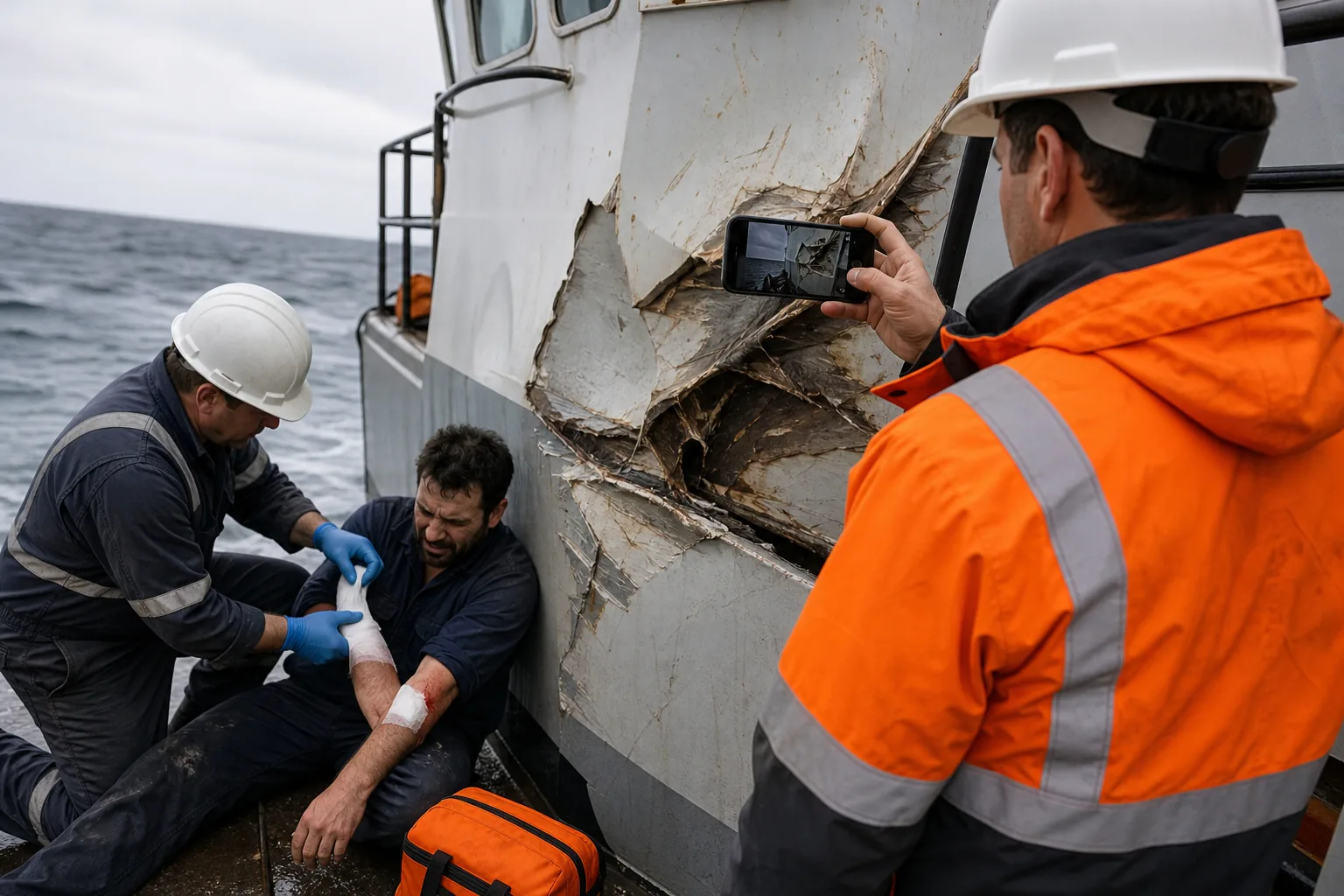 Maritime Injury Settlement Process After a Vessel Collision