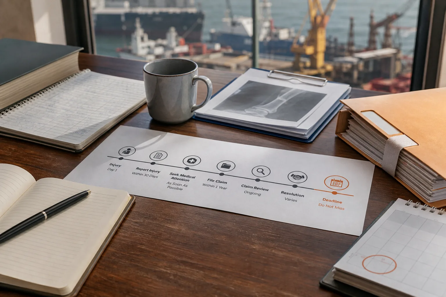 maritime injury claim deadline and compensation documents