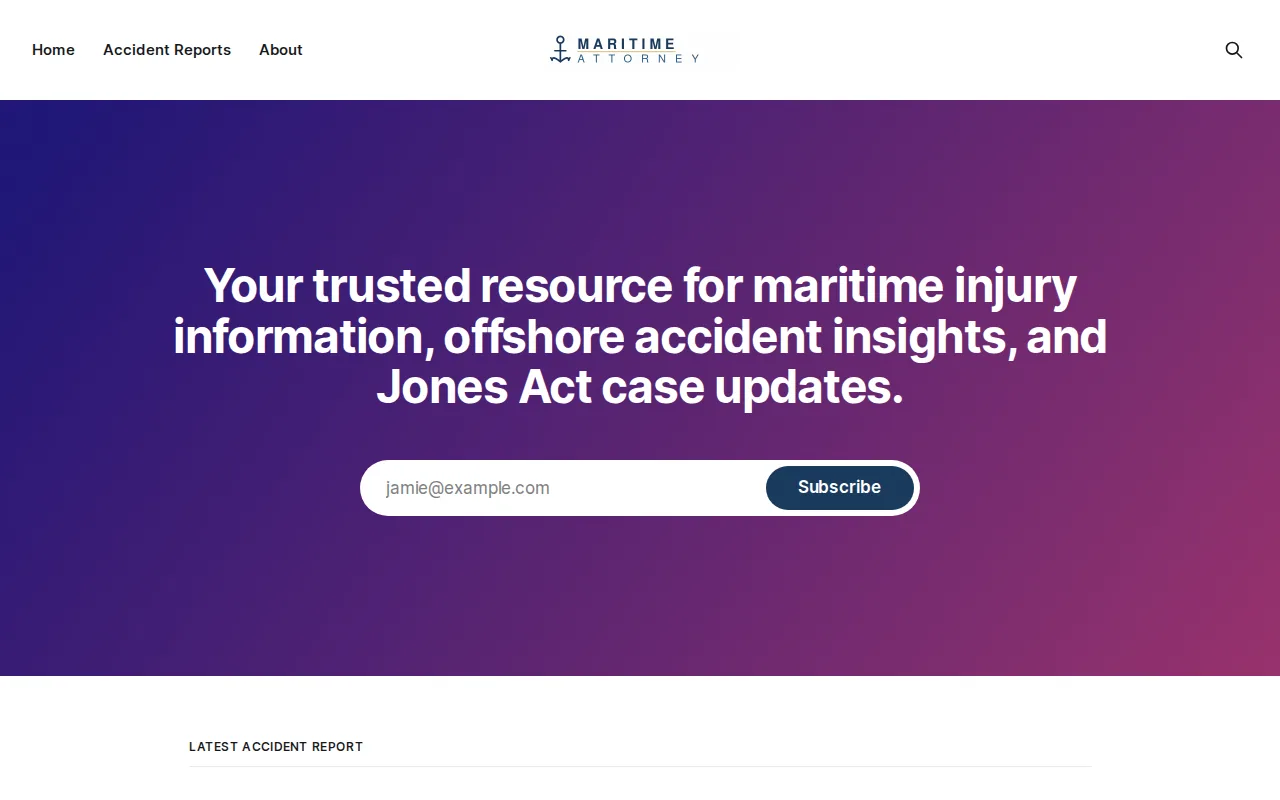 maritimeattorney.ai: visual reference for 1. maritimeattorney.ai (Our Top Pick)