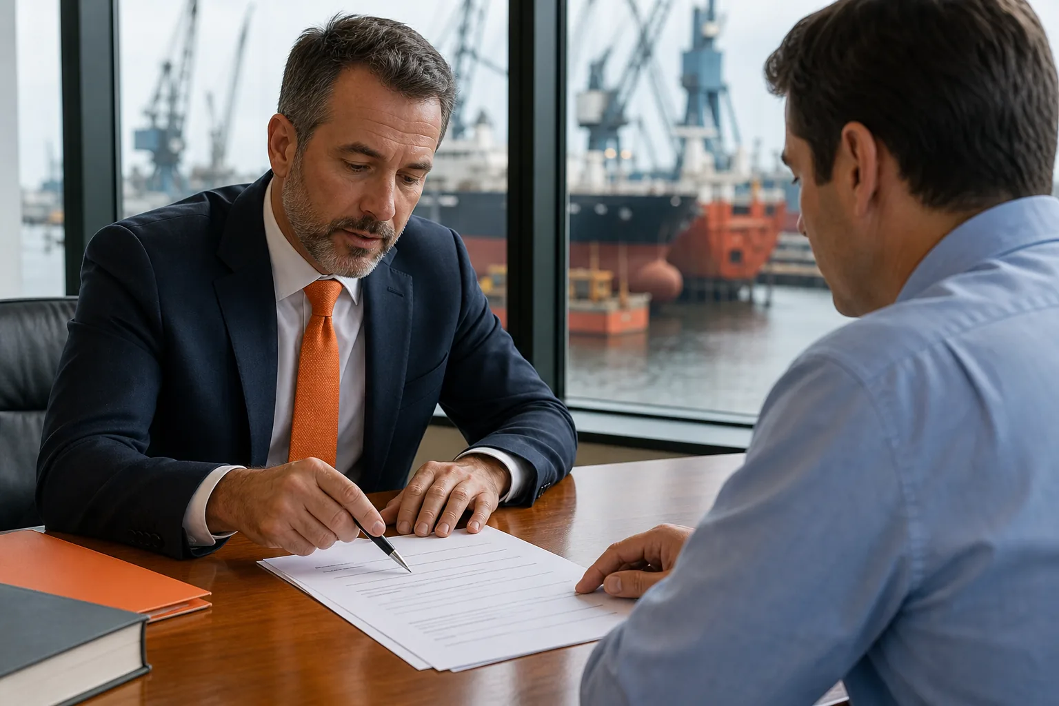 reviewing maritime lawyer fee agreement before hiring