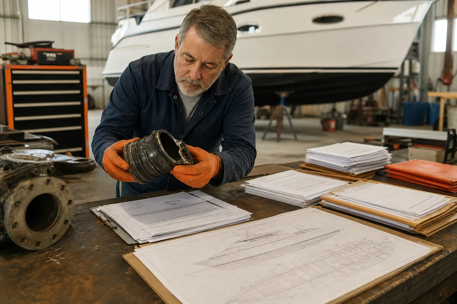 tracing the supply chain in a marine product liability claim.