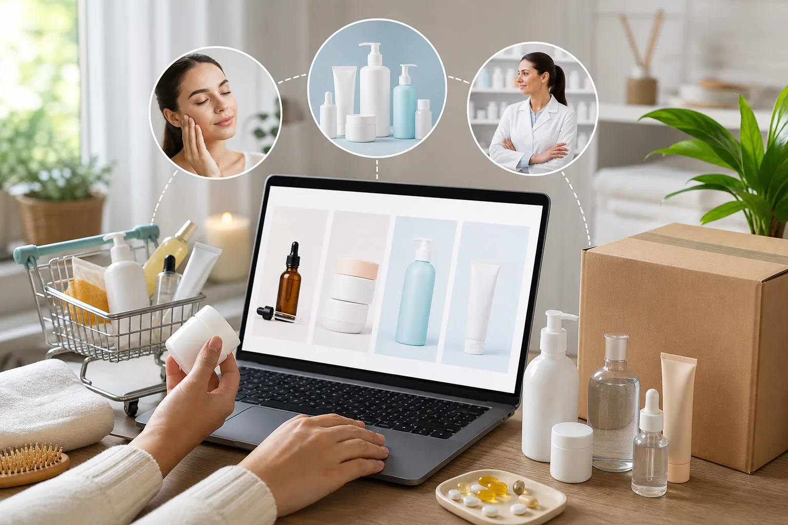 Parapharmacie en Ligne Spécialiste Beauté et Santé: visual reference for 3. Parapharmacie en Ligne Spécialiste Beauté et Santé