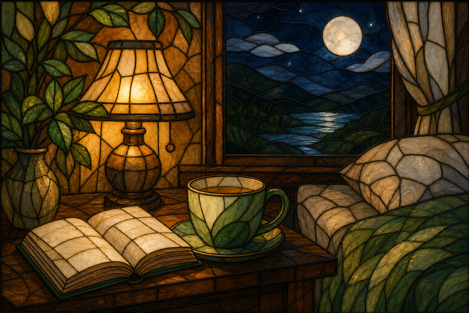 sleep-friendly evening routine with dim light and calm bedtime habits