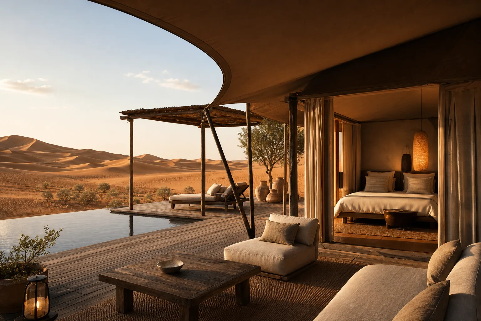 Illustration for The White Camel Lodge