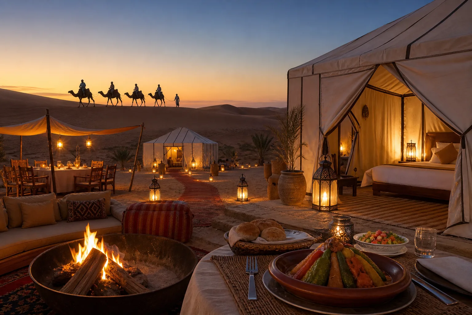 Illustration for Merzouga Luxury Desert Camp