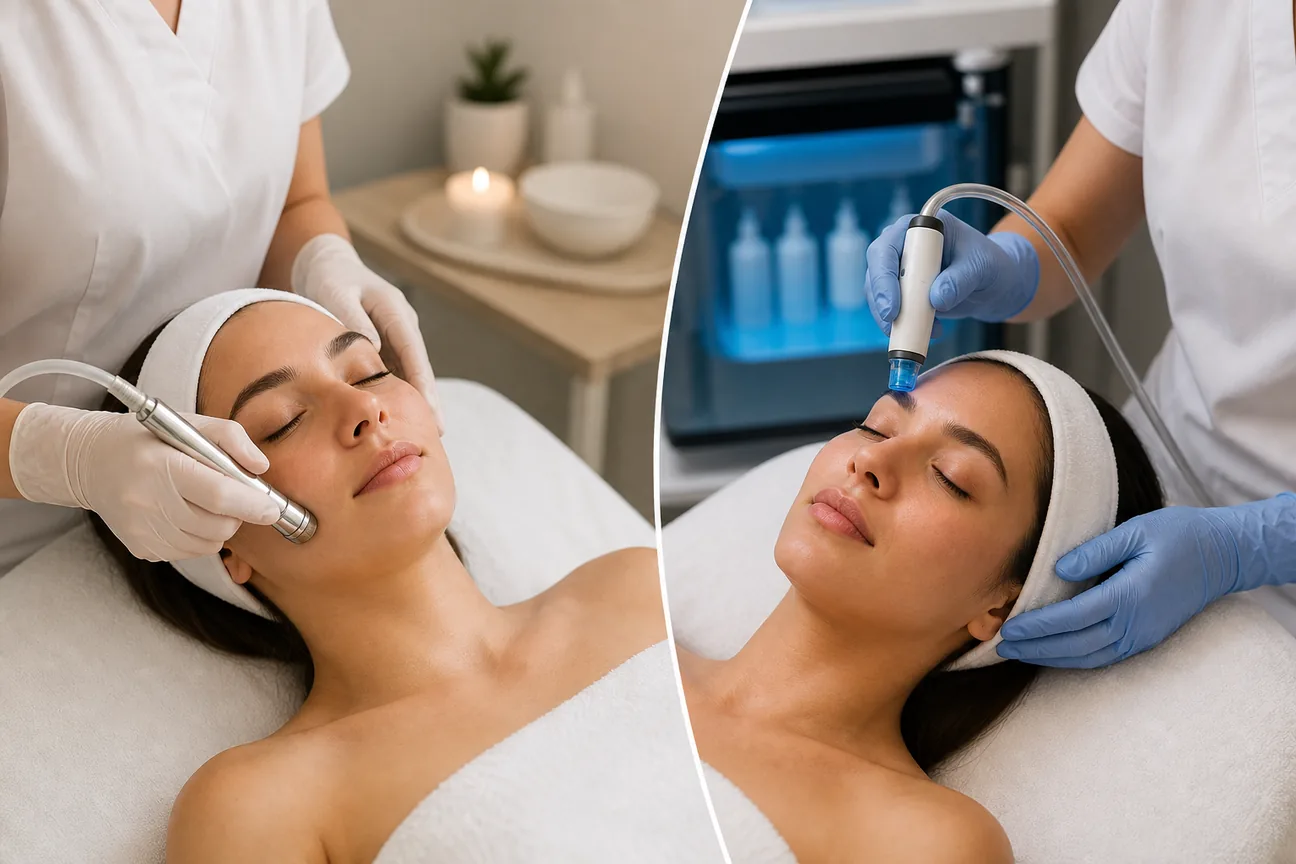 Best Microdermabrasion vs Hydrafacial Comparison