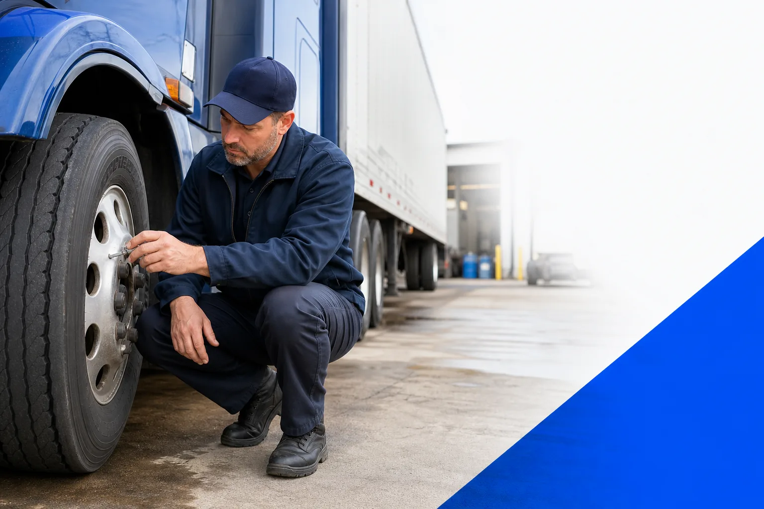 Minimum tread depth for truck tires and federal steer axle tread rule