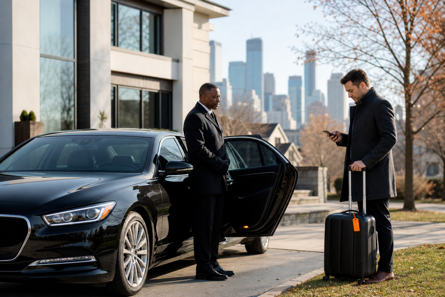 Minneapolis limo service pickup for airport transportation
