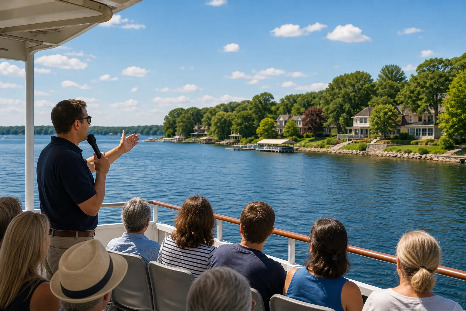 Illustration for Narrated Lake Minnetonka Sightseeing Cruise