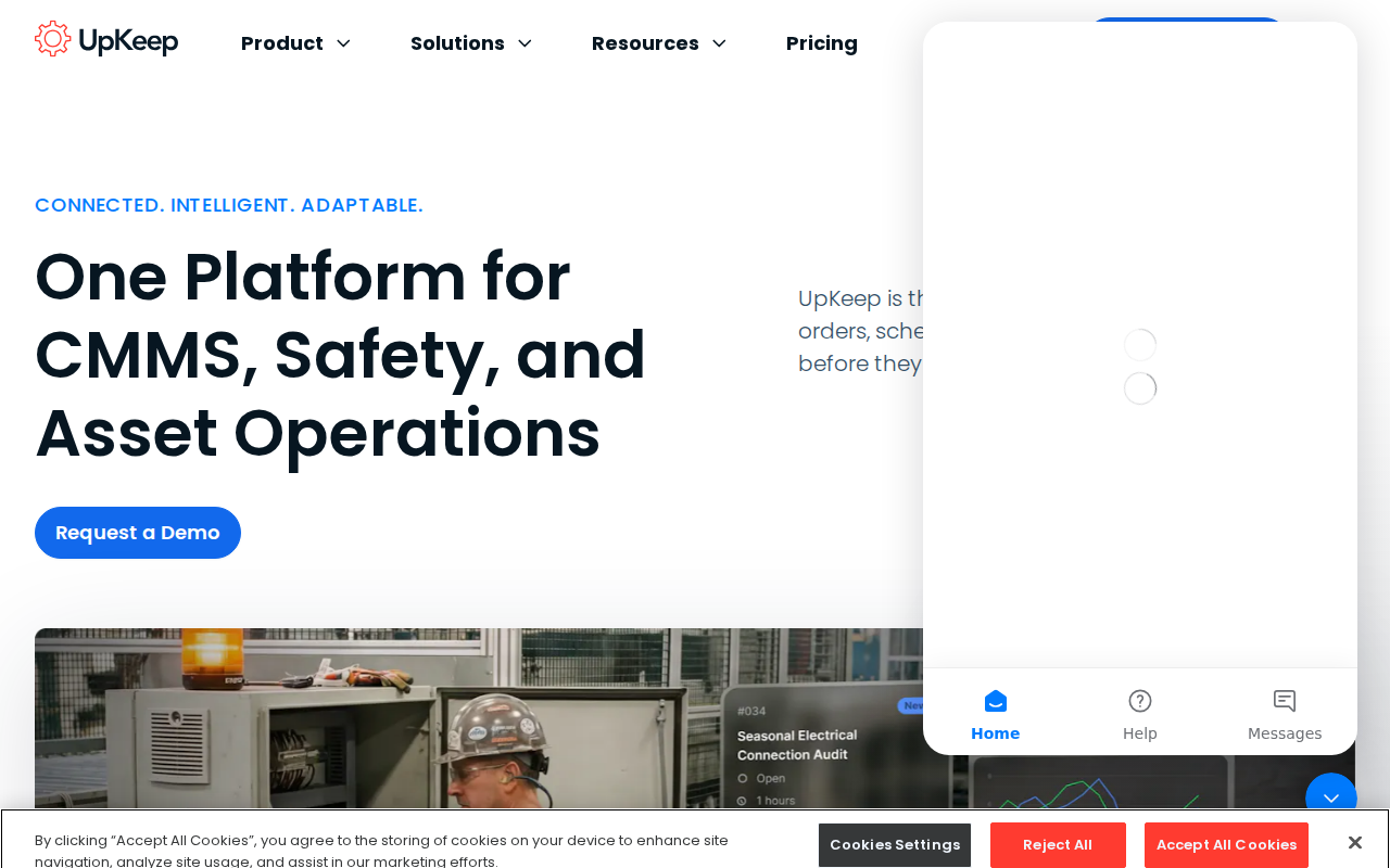 Scalable Subscription Plans homepage screenshot
