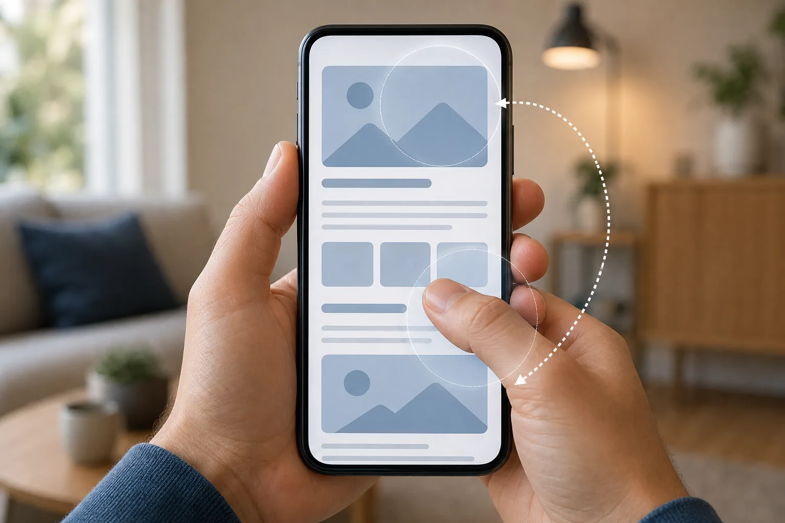 Thumb-Friendly UI & Scannable Formatting: visual reference for 5. Thumb-Friendly UI & Scannable Formatting , UX That Ranks