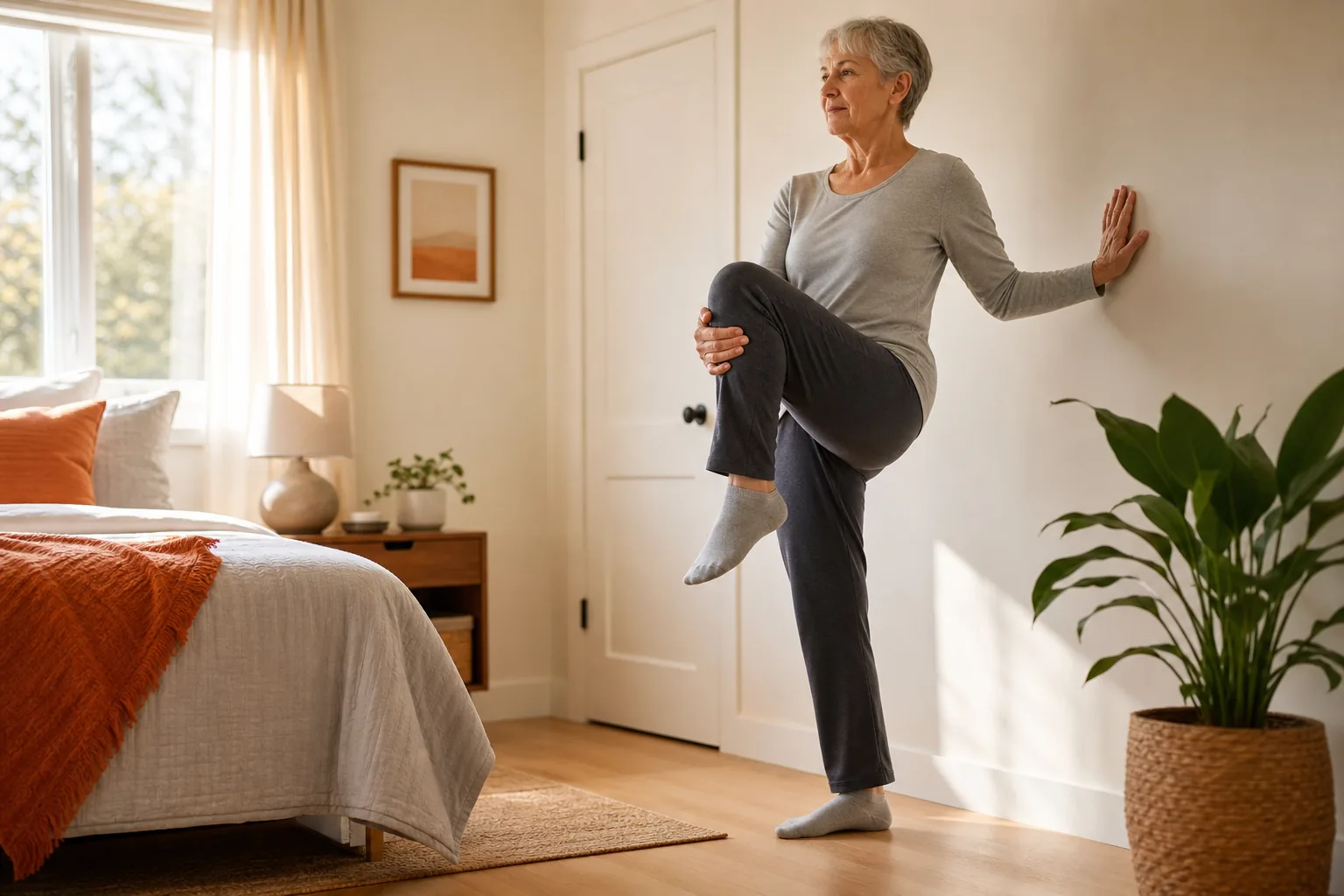 10-minute morning mobility routine for stiffness at home